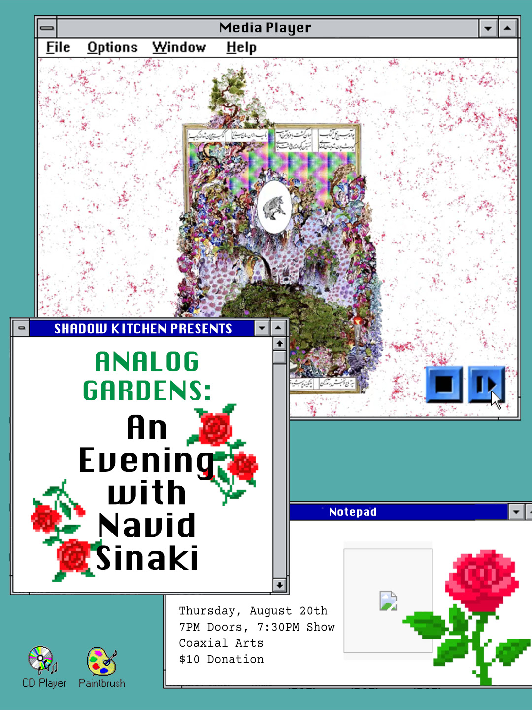 Analog Gardens: An Evening with Navid Sinaki